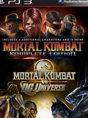 MORTAL KOMBAT KOMPLETE EDITION + MORTAL KOMBAT VS. DC UNIVERSE