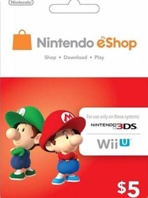 NINTENDO 5$ USD